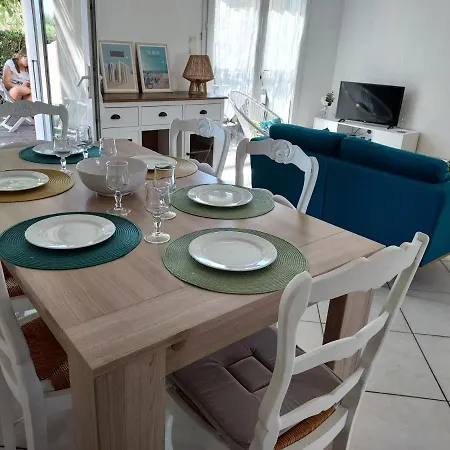 Charmante Maison Leucate Avec Garage, Acces Direct A La Plage Exterior photo