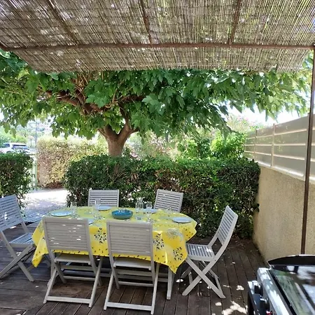 Charmante Maison Leucate Avec Garage, Acces Direct A La Plage Exterior photo
